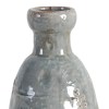Gray Ceramic Vase 15" Tall - Modern Home Décor Flower Vase, Polished Finish, Decorative Table Vase, Office Decor, Rustic & Fresh Flower Arrangement