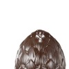 Brown Ceramic Artichoke Bookends, Square Base, Pair, 8.5"H, Decorative Bookends, Library Decor