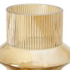 Rae Glass Vases Set of 2, Amber Yellow Cylindrical Flower Vases, Modern Geometric Decor, Table Centerpiece, Home Decor, Tall Glass Vase, Elegant Living Room Decor