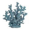 Pax 11" Powder Blue Coral Tabletop Decor - Coastal Polyresin Accent Piece -  Home Decor Shelf Ornament