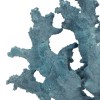 Pax 11" Powder Blue Coral Tabletop Decor - Coastal Polyresin Accent Piece -  Home Decor Shelf Ornament