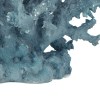 Pax 11" Powder Blue Coral Tabletop Decor - Coastal Polyresin Accent Piece -  Home Decor Shelf Ornament