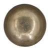 Vintage Gold & Black Aluminum Accent Bowl with Pedestal Stand - 10 Inch Decorative Bowl