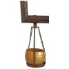 52 Inch Tall 4-Tier Hanging Planter Stand - Antique Bronze & Gold Iron Plant Stand with 4 Pots, 12" Base, Stable & Durable