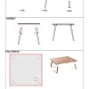 Paige Coffee Table: Modern Rectangular Wood & Metal