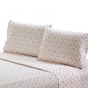 Soft Microfiber Rose Sheet Set, Full, Pink, Hypoallergenic