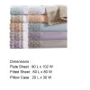 Queen Microfiber Sheet Set, White, Crochet Lace, 4-Piece