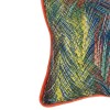 20x14 Inch Abstract Art Throw Pillow, Multicolor, Polyester