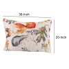 King Pillow Sham, Forest Creatures, Soft Polyester, 20x36