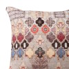 Bohemian Quatrefoil Cotton Throw Pillows, 18x18, Set of 2