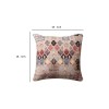 Bohemian Quatrefoil Cotton Throw Pillows, 18x18, Set of 2