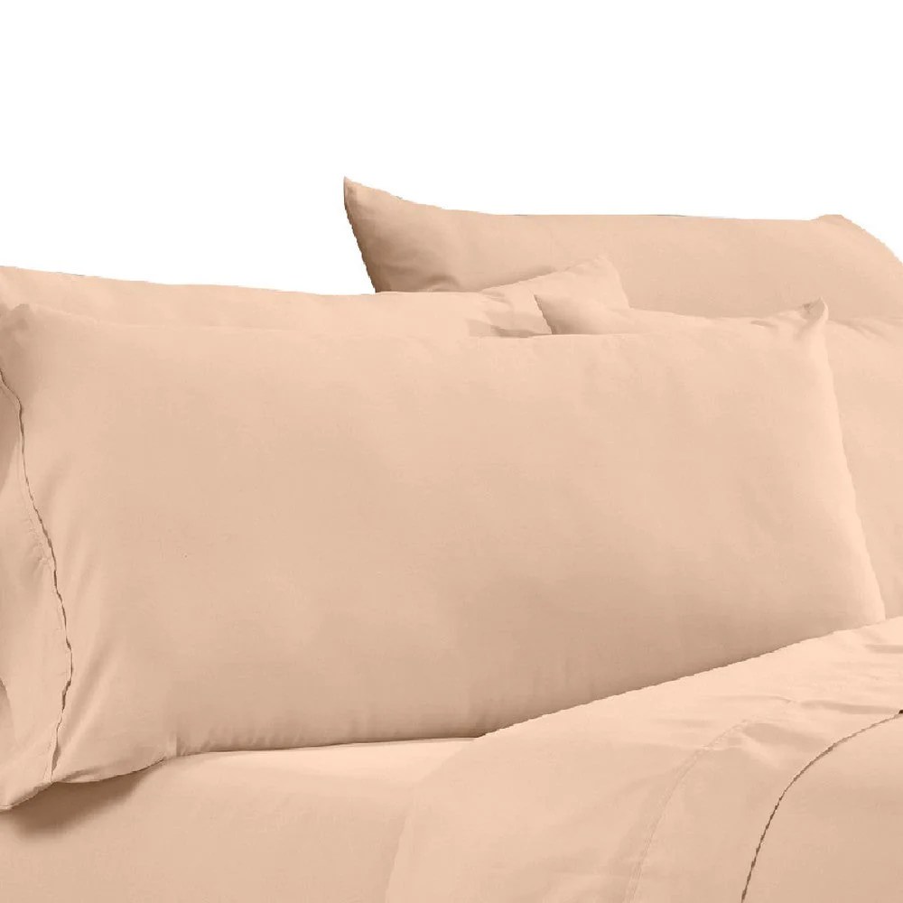 Minka California King Sheet Set, Soft Microfiber, Pink
