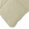 Reversible King Comforter, Microfiber, Beige Ivory, Geometric, Soft