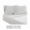Ultra Soft Queen Sheet Set, White, 15" Deep Pocket