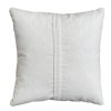 Aztec Throw Pillows, Cotton, Square, Set of 2, Gray, White