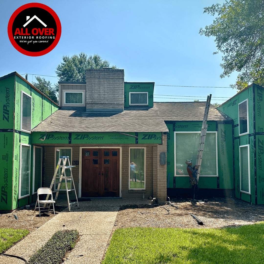 All Over Exterior Roofing professional roofing services in Texas – expert roof installation, repair, and maintenance in Houston and surrounding areas