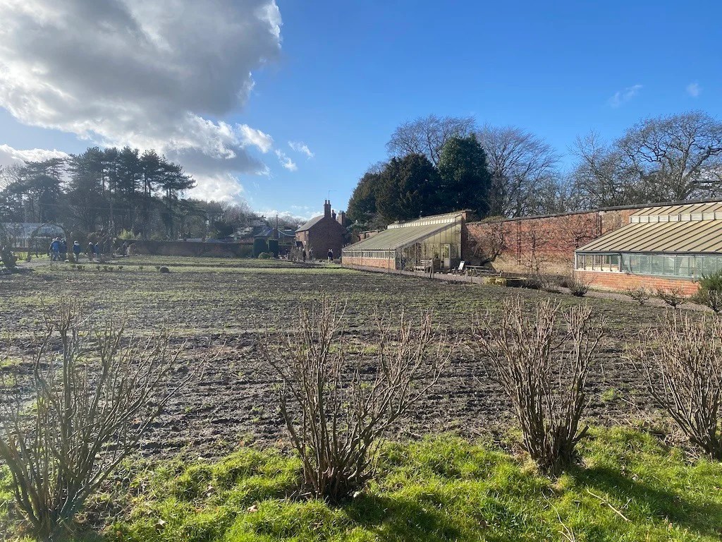 Kitchen gardens at Rode Hall