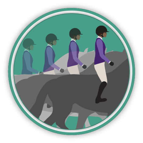 Posting Trot Diagonals Course - Allpony, By the U.S. Pony Clubs