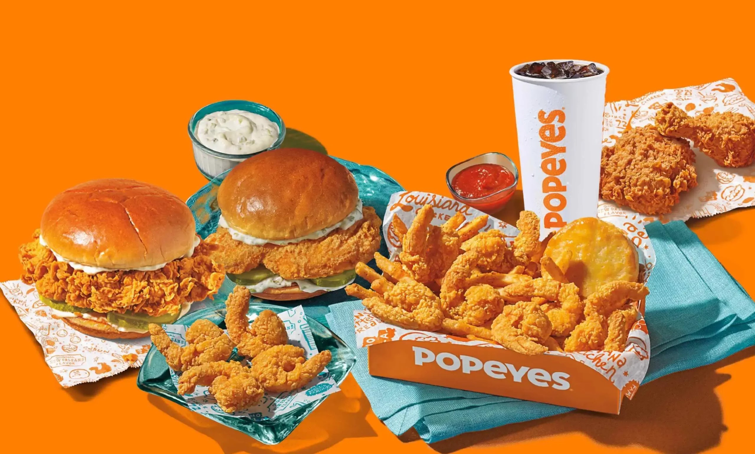 All Popeyes Menu Love to Party with Popeyes full menu