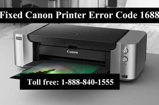 How To Fix Canon Printer Error Code 1688