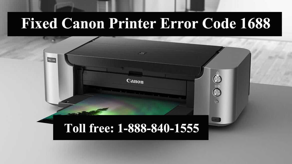 Canon Printer Error 1688