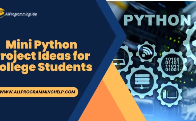 20+ Best Mini Python Project Ideas For College Students