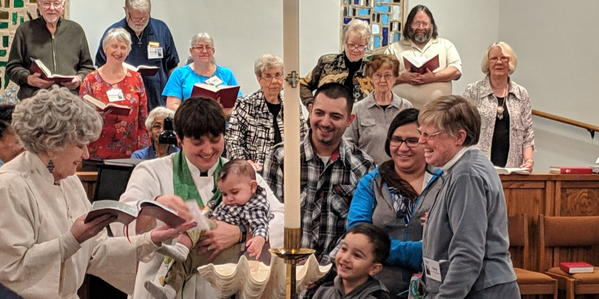Celebrating a baptism
