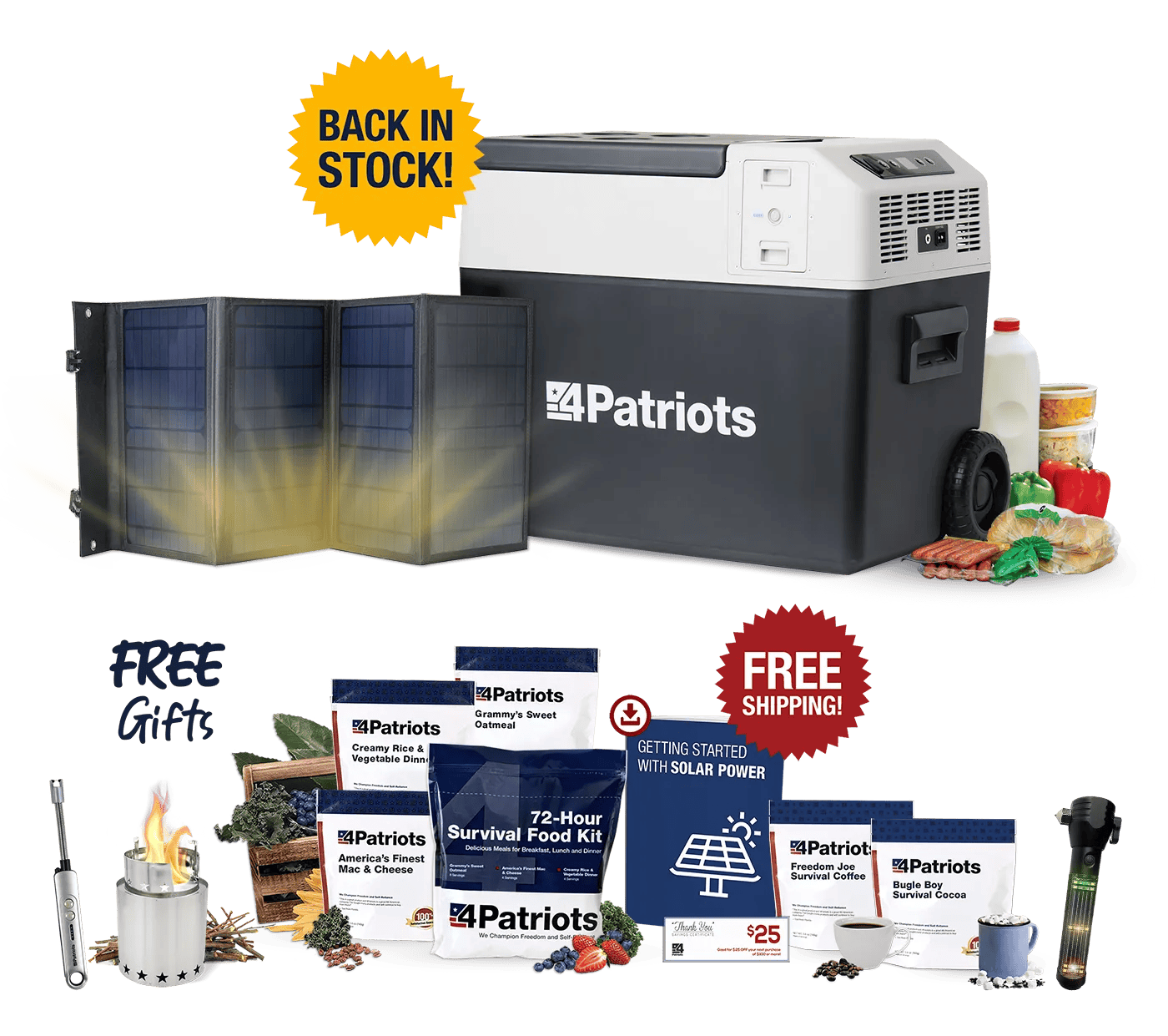 Solar Go Fridge