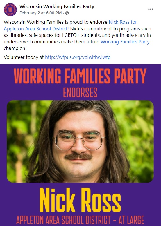 Ross Appleton Political Parties Release Candidate Recommendations For Upcoming Board ...