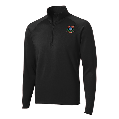 CC Hockey Midweight Performance 1/4 Zip Pullover - Unisex Adult - Black