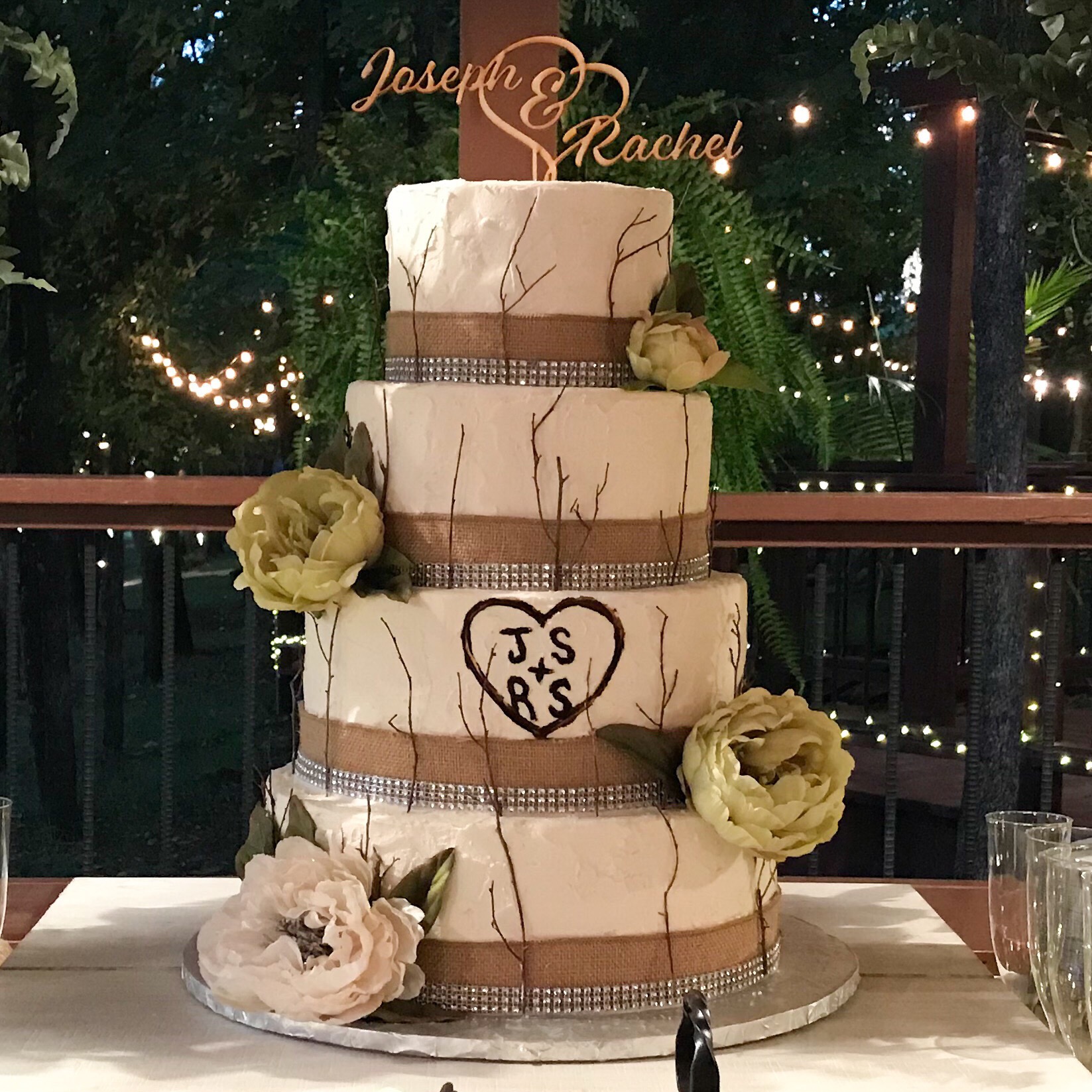 Rustic wedding beauty