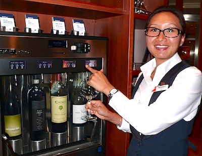 Carnival Breeze Boasts New Library Bar High Tech Musical