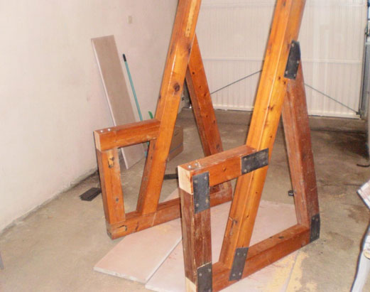 DIY Wooden Squat Rack All Things Gym
