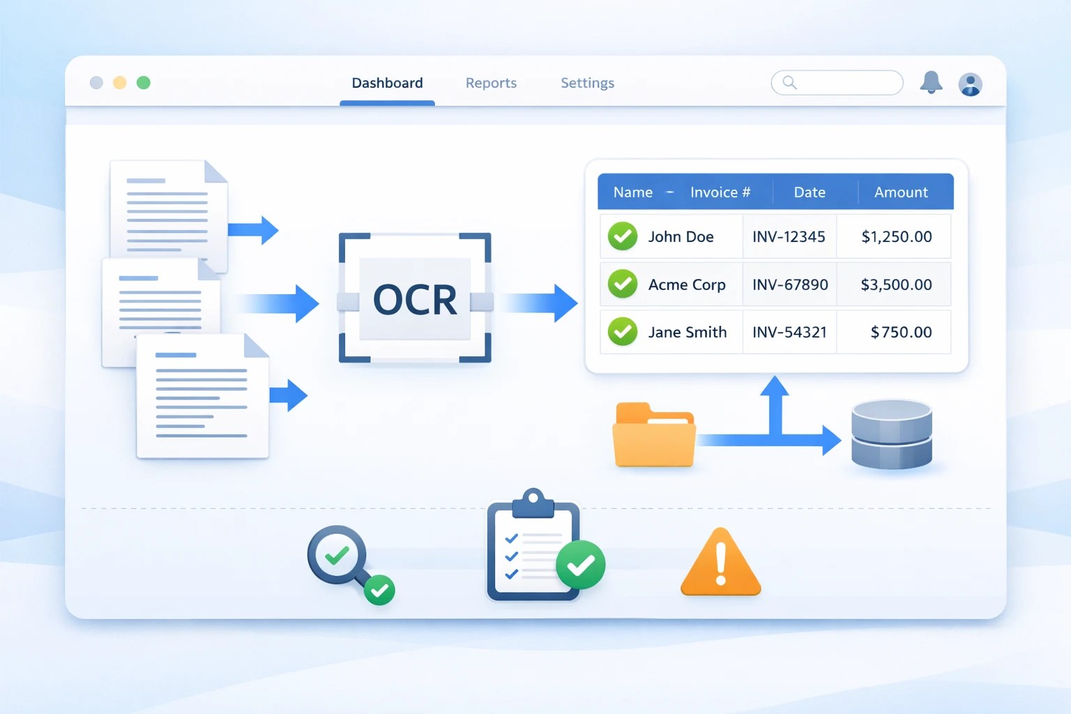 Automate Data Extraction (OCR)