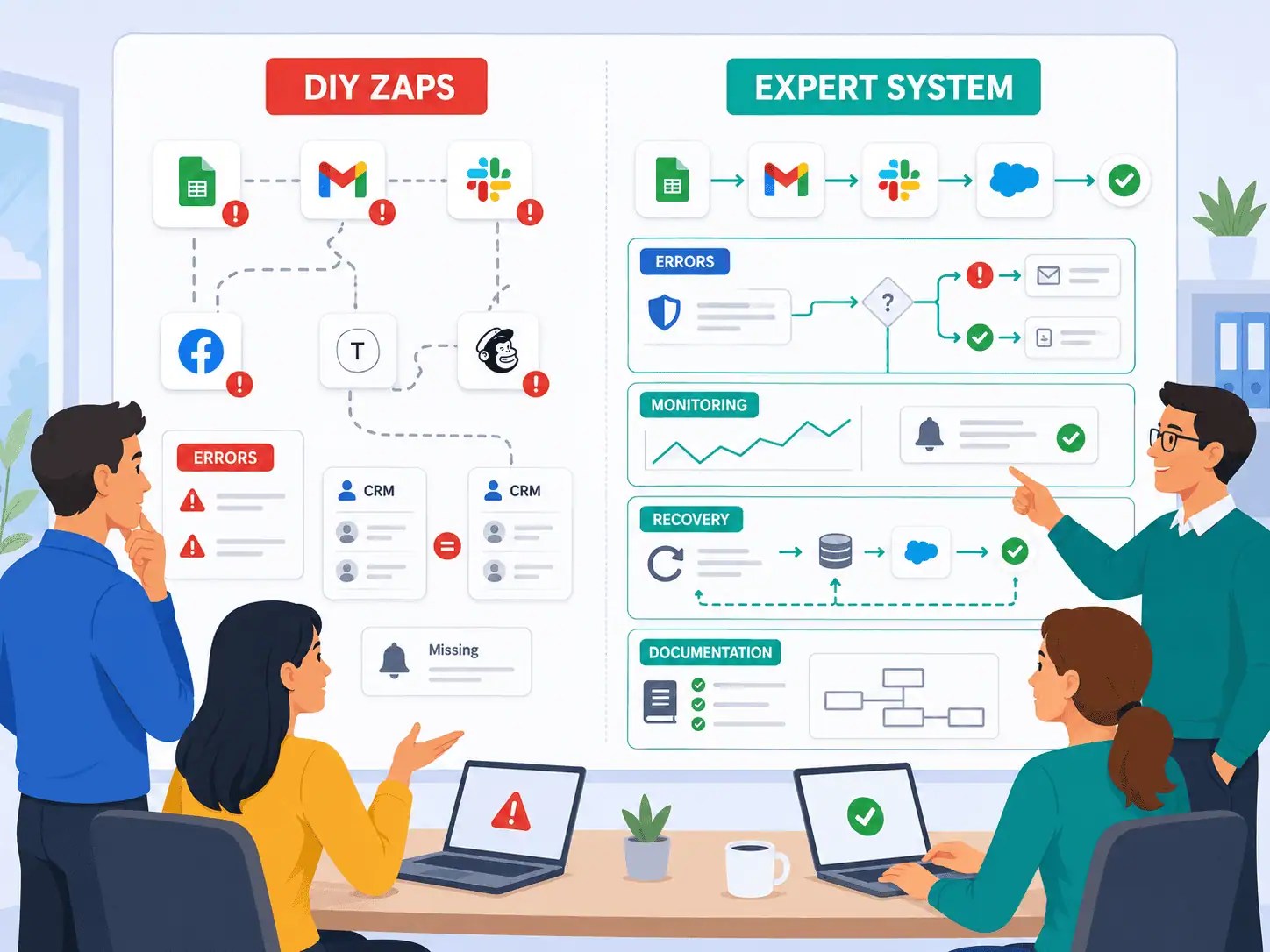 Why Hire a Zapier Expert (And What Goes Wrong Without One)