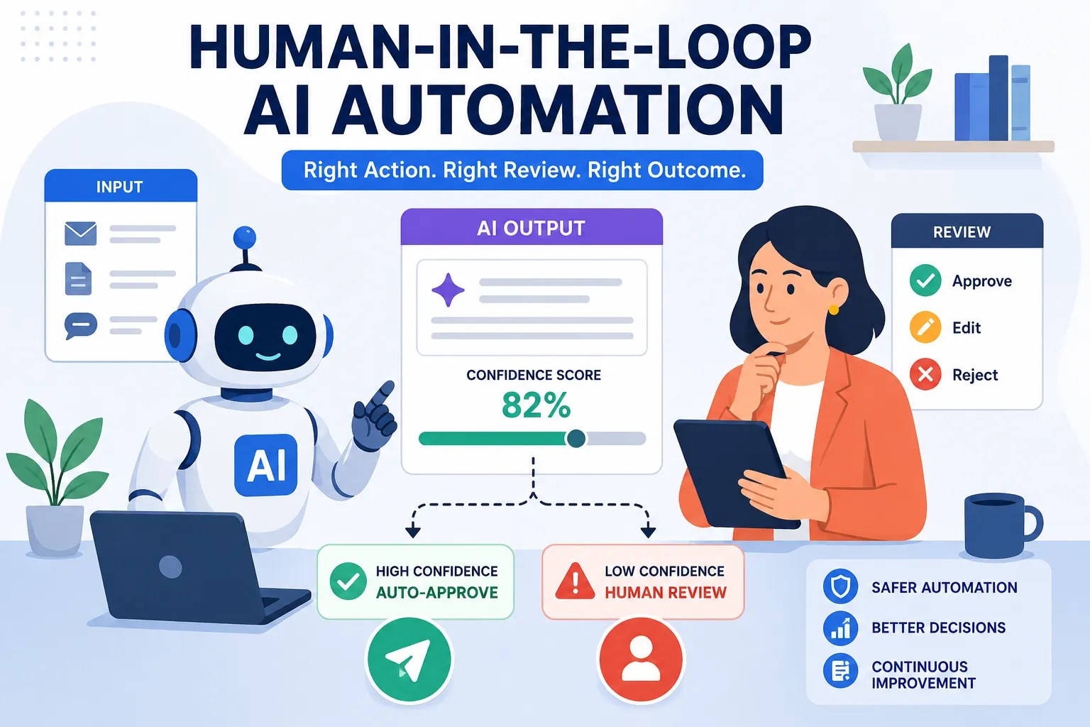 Human-in-the-Loop AI Automation: Where to Put the Approval Gate