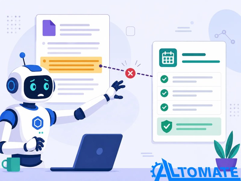 AI renewal summary blocked because its proposed date cannot be traced to supporting evidence