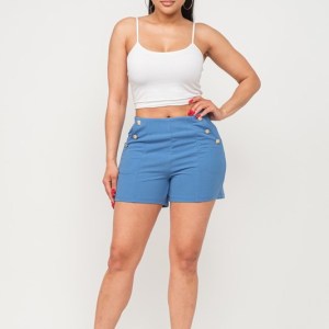 Lucy "Oh Buttons" Casual Shorts