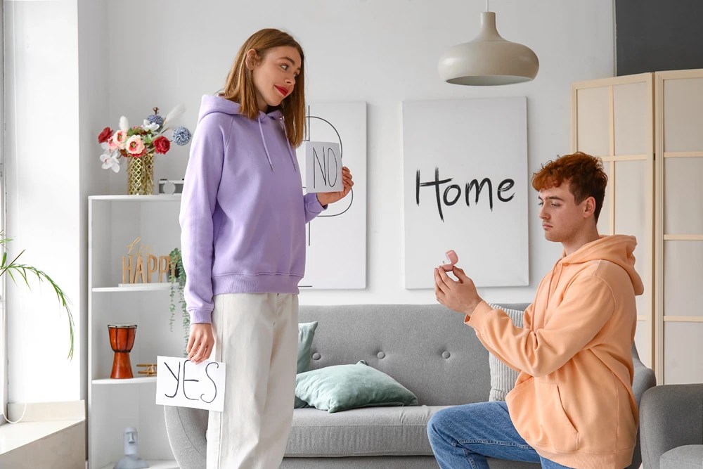 10 romantic proposal ideas at home