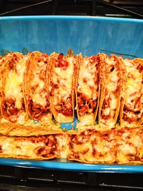 Baked Chicken Tacos