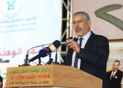 الحلوطي لولاية ثانية على رأس الإتحاد الوطني للشغل بالمغرب