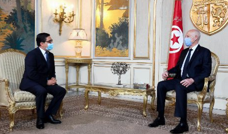 بوريطة يلتقي الرئيس التونسي