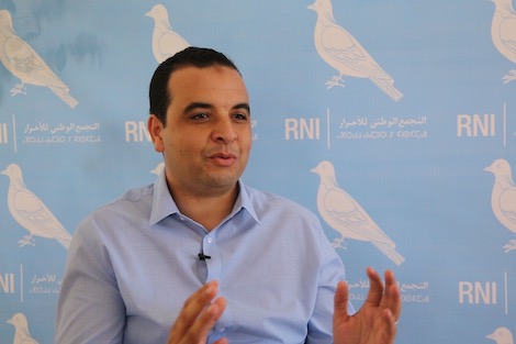 بالفيديو.. بايتاس القيادي التجمعي في بيت عبد الوهاب بلفقيه