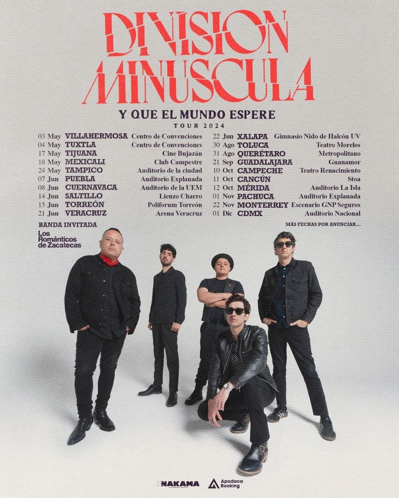 División Minúscula, MC Davo y Los Mesoneros en Puebla: Lugares y fechas 6 División Minúscula, MC Davo y Los Mesoneros.