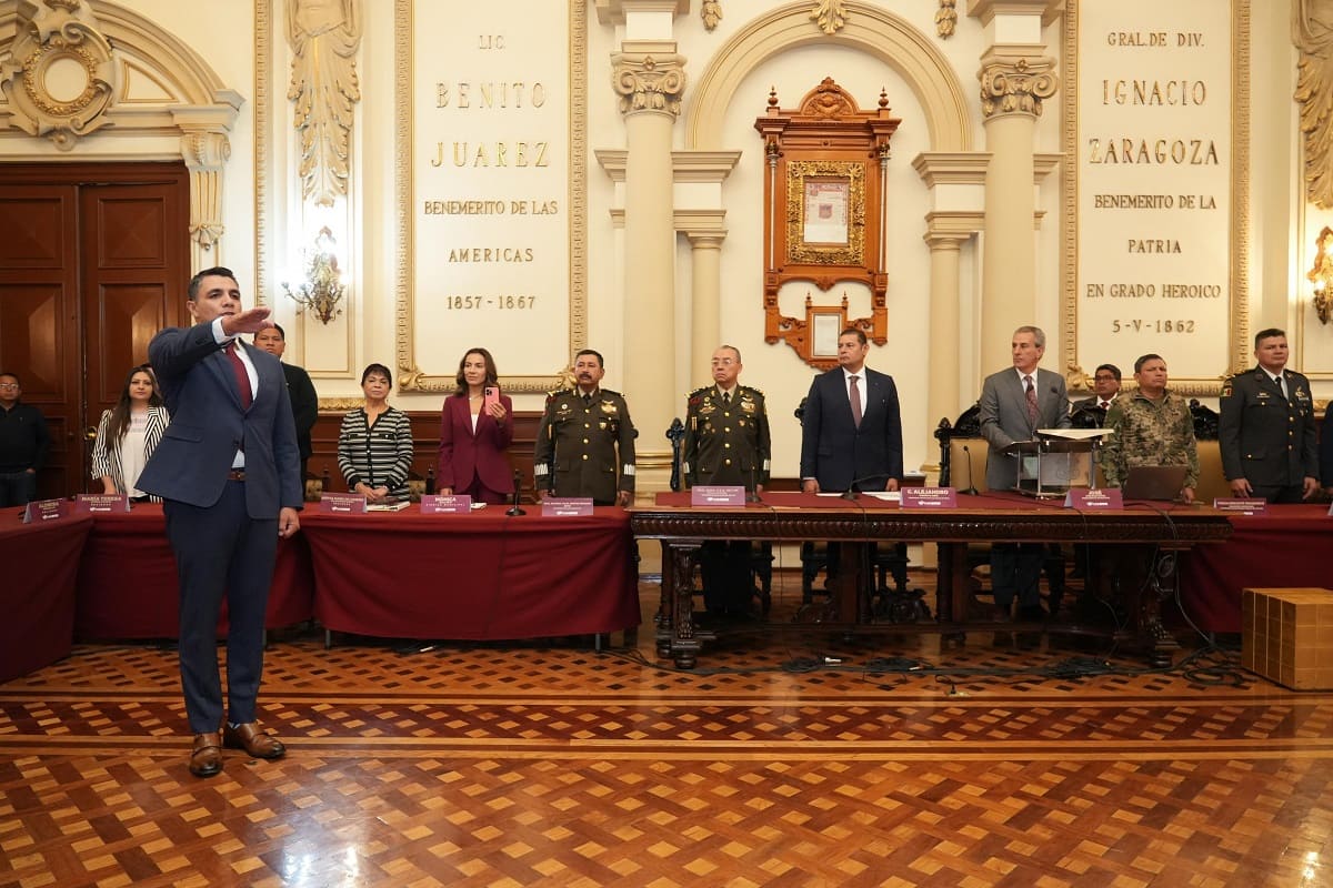 Designa Cabildo de Puebla al coronel Félix Pallares Miranda como titular de la SSC 2 Designa Cabildo de Puebla al coronel Félix Pallares Miranda como titular de la SSC