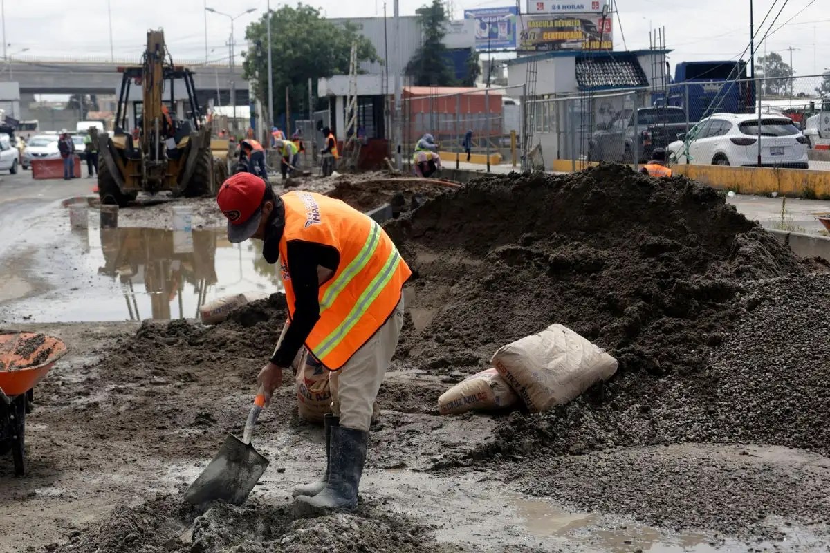 Construcción de barda en Central de Abasto seguirá su curso, pese a críticas: Franco Rodríguez 2 Construcción de barda en Central de Abasto seguirá pese a críticas