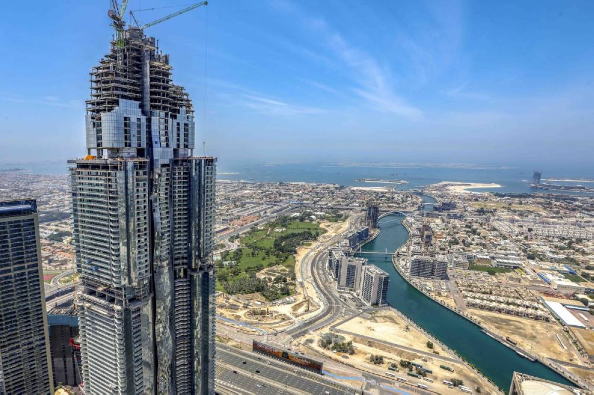 الحبتور يقترب من إنجاز أكبر برج سكني في العالم بدبي