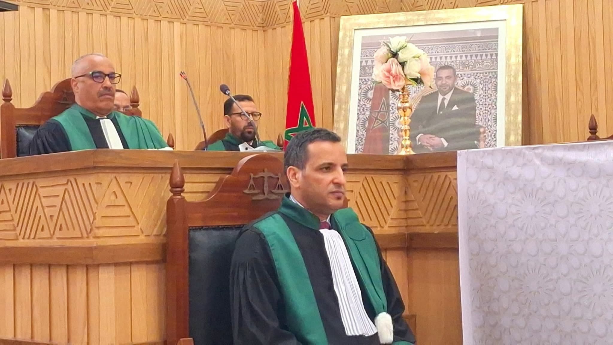 تنصيب السيد عادل حاميدي رئيساً أول لمحكمة الاستئناف بكلميم