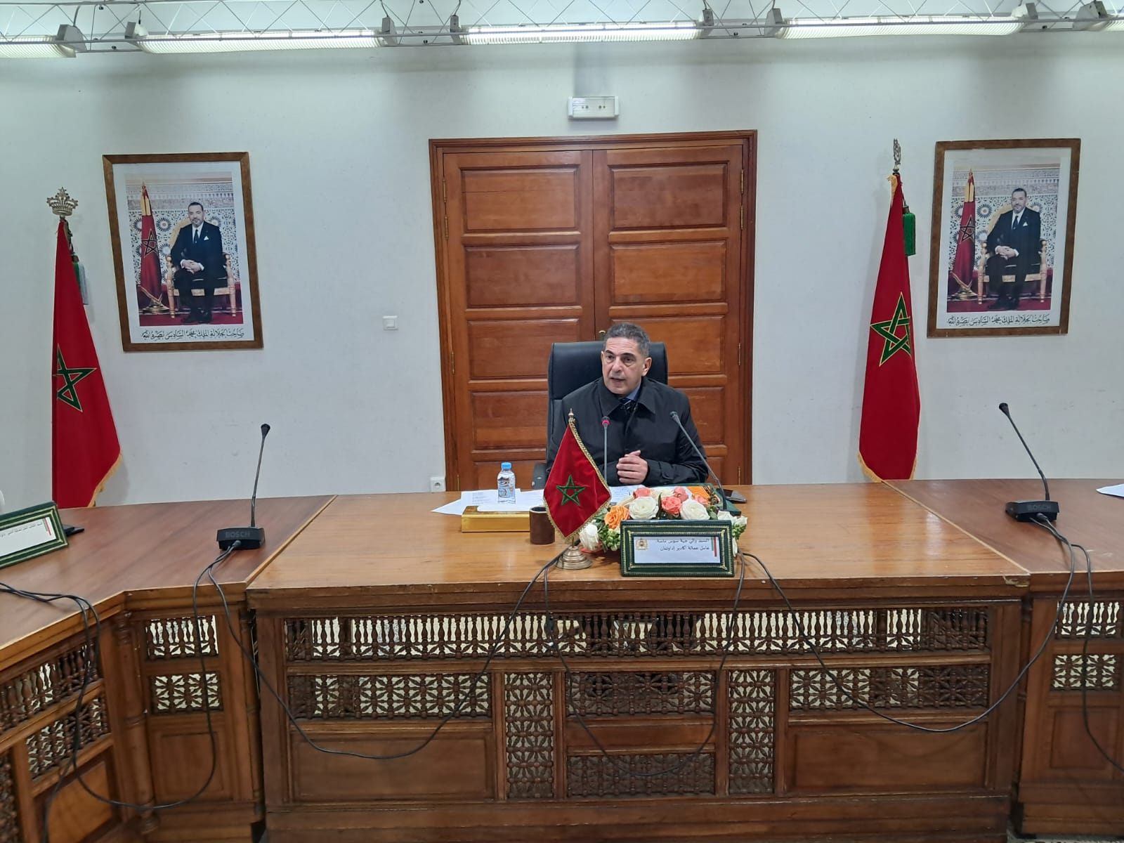 تفاعلا مع النشرة الإنذارية الحمراء: الوالي أمزازي يترأس اجتماع اللجنة الإقليمية لليقظة