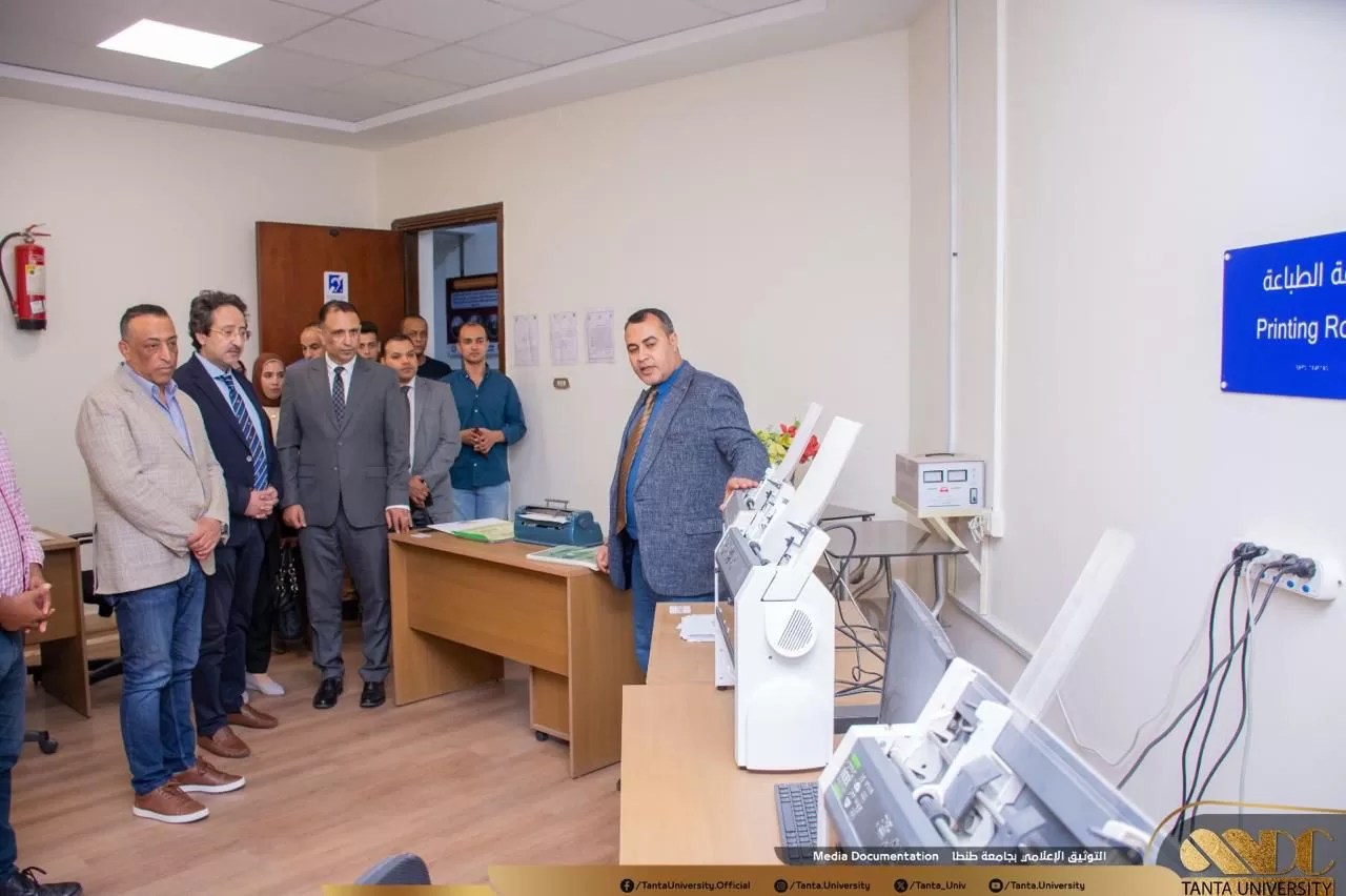 التضامن تمنح جامعة طنطا طابعة &ldquo;برايل&rdquo;.. وتدعم مشروعات الطالب المنتج